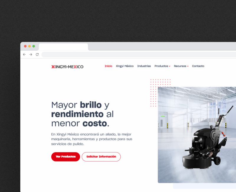 Proyecto de Diseño Web Xingyi México