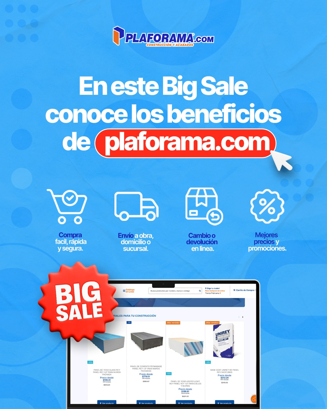 Diseño de redes sociales para Plaforama por la agencia creativa regiosdigitales